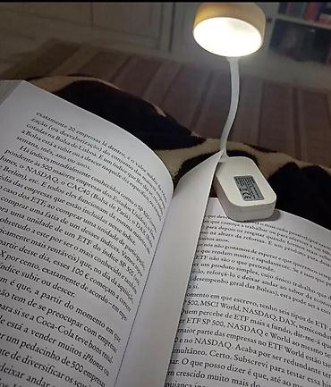 картон: BOOKCLIP NIGHT LIGHT – kitab üçün klipsli LED işıq - Kompakt və — 3