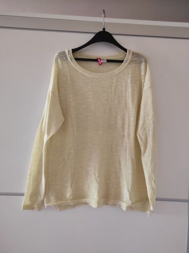 heklane bluze od konca mustre: H&M, M (EU 38), color - Yellow