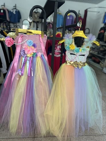 Платья: Детское платье, цвет - Красный, Новый — 8