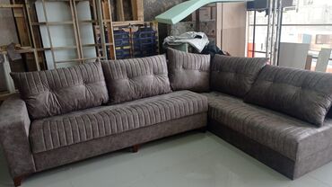 Divan və kreslo dəstləri: Künc divan, Pufik, Bazasız, Açılmayan — 13