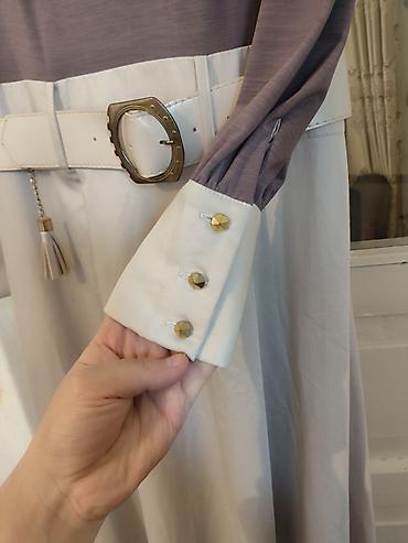 lining s: Повседневное платье, Турция, Осень-весна, Длинная модель, M — 2