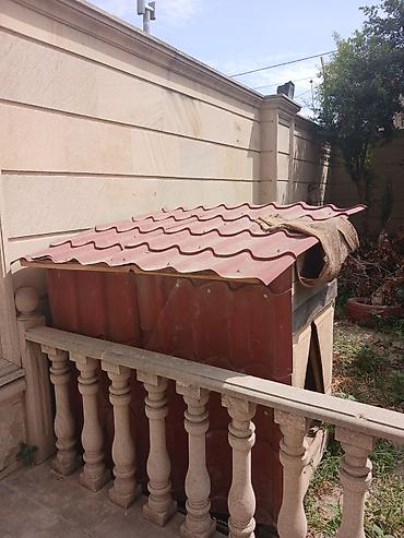 ayi sekilleri: It həyətyanı sahə üçün böyük ölçülü it evi - Material: taxta karkas — 2