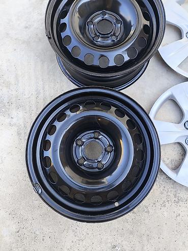 disk alemi: Chevrolet üçün 2 ədəd polad disk və 2 ədəd orijinal “hubcap” (plastik — 2