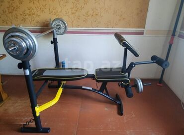 Digər trenajorlar: Universal idman aləti Sinə,pres,qol və ayaq məşqləri üçün.Go sportdan