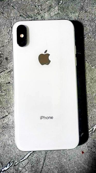 xr телефон: IPhone Xs, Б/у, 64 ГБ, Белый, Зарядное устройство, Защитное стекло, Чехол, 76 %