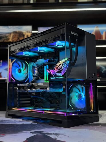 пк офисный: Компьютер, ядер - 18, ОЗУ 32 ГБ, Игровой, Новый, Intel Core i7, NVIDIA GeForce RTX 5070, NVMe