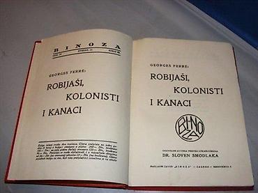 grobari borca: ROBIJAŠI KOLONISTI I KANACI Georges Ferre binoza zagreb tvrd povez — 2
