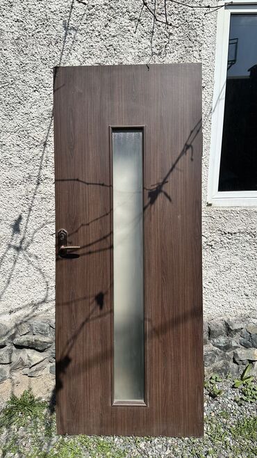 резина для дверей: Дверь с окнами, Сосна, Б/у, 200 *80, Самовывоз