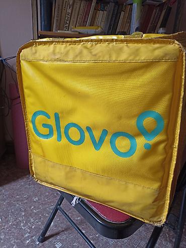 тревожный чемодан: Термосумка-рюкзак курьерский Glovo - Тип: изотермическая сумка для — 1