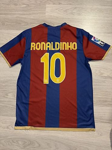 Kişi geyimləri: Futbolka, Nike, M, rəng - Göy — 3