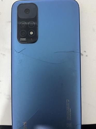 redmi note 11c: Redmi, Redmi Note 11, Б/у, 128 ГБ, цвет - Синий, 2 SIM — 3