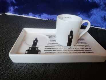 Kuhinjski setovi: Set nov za kafu,vintaz,porcelanski Pasabahce. Nov set,sve na njemu — 3