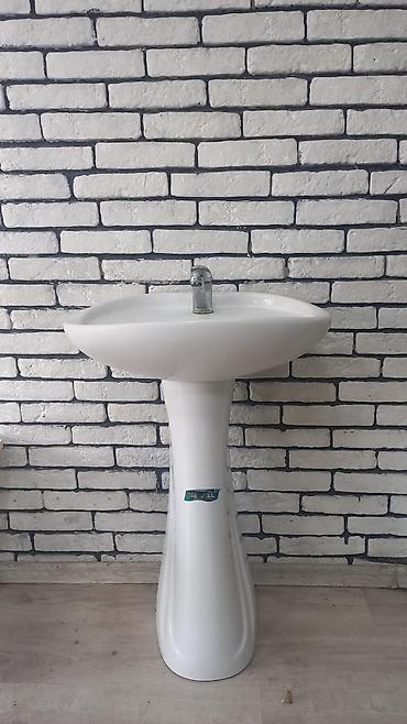 Çanaqlar, tülpanlar: Ayaqüstü lavabo – SEYAL - Material: sanitar porselen - Rəng: ağ - — 6