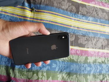 телефоны цены: IPhone Xs, Колдонулган, 256 ГБ, Jet Black, Коргоочу айнек, Каптама, Кабель, 76 %