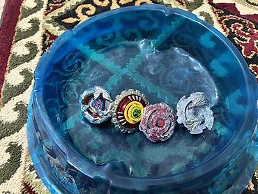 squid game: Набор для боёв Beyblade Burst В комплекте: - Арена (синяя прозрачная — 6