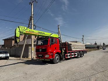 Услуги манипулятора (кран-борта) на базе грузовика с установленной at lalafo.kg Услуги манипулятора (кран-борта) на базе грузовика с установленной