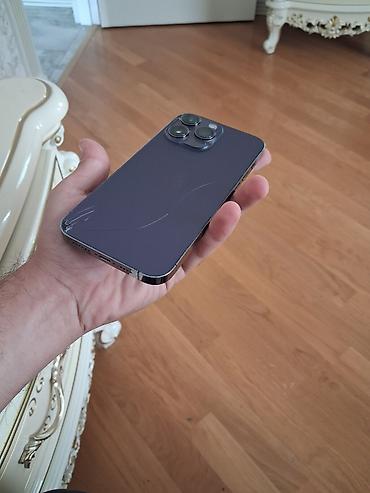 iphone 3gs: IPhone 14 Pro Max, 256 GB, Deep Purple, Barmaq izi, Simsiz şarj, Face ID — 4