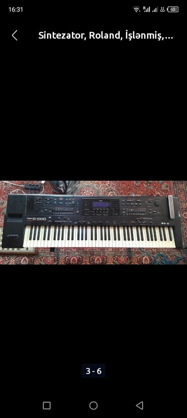 korg 1000: Rolland 1000 var 200 manata