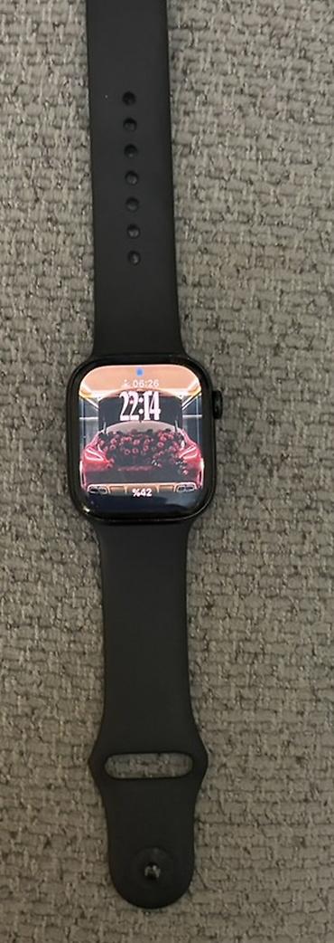 İşlənmiş, Smart saat, Apple, Sensor ekran, rəng - Qara
