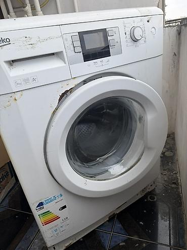 Бытовая техника: Стиральная машина Beko, 5 кг, Требуется ремонт, Автомат, Без сушки, Нет кредита, Самовывоз — 1