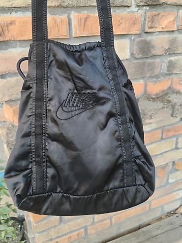 moderni rancevi za devojke: Nike torba – crna, sportsko-casual model - Brend: Nike (original – — 6