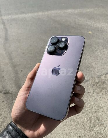 ıphon: IPhone 14 Pro, Deep Purple, Face ID