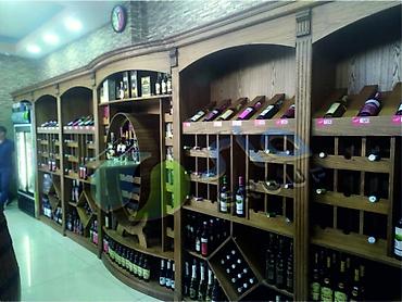 Sifarişlə market vitrinləri: Şərab vitrini — 7
