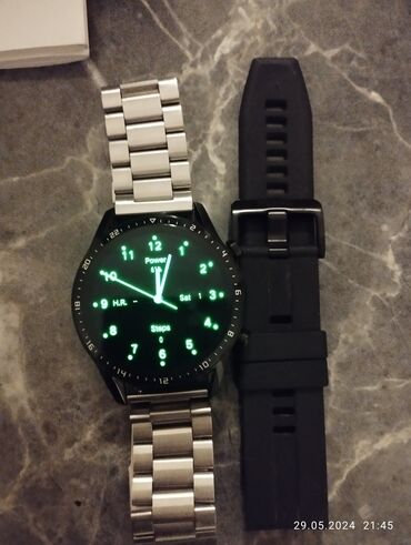huawei watch gt 3: Смарт часы, цвет - Черный