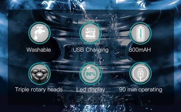 Digər: Профессиональная электробритва VGR В-306 Товар новый, в упаковке, ни — 6