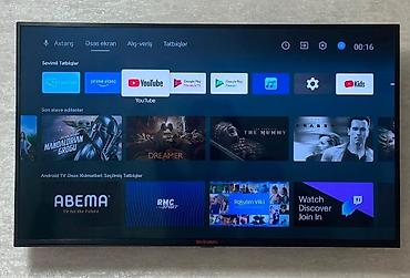 iphone 13 dubai version: SHIVAKI smart televizor - Android TV interfeysi: Axtarış, Əsas ekran — 1