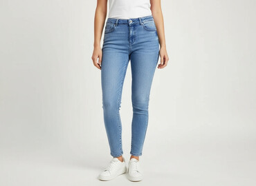 Jeans: DENIM JEANS, Jeans for women, size M