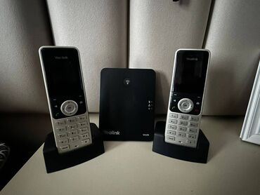 Iveco: 📞 Yealink W60H – DECT baza stansiyası + telefon trubkaları üçün baza;
