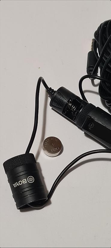 Zvučnici, slušalice i mikrofoni: Prodajem zajedno BOYA BY-M1 lavalier mikrofon i mali prenosivi mini — 6