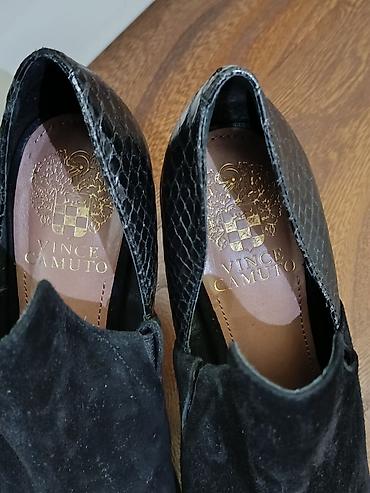 Ботинки и ботильоны: Vince Camuto — женские босоножки-ботильоны на шпильке. - Цвет: черный — 3
