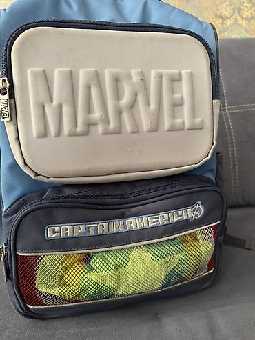 накидка: Детский рюкзак MARVEL “Captain America” Б/у состояние отличное - — 7