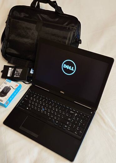 комплекты: Ноутбук, Dell, 16 ГБ ОЭТ, Intel Xeon, 15.6 ", Колдонулган, Жумуш, окуу үчүн, эс тутум NVMe SSD