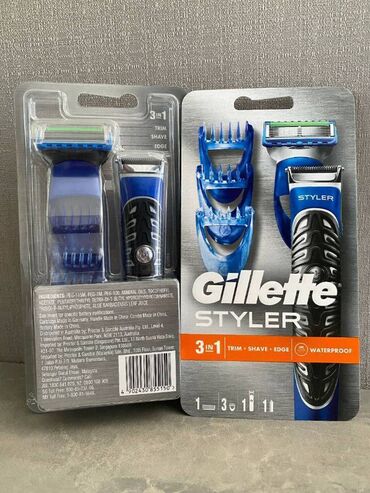 saç satışı: Gillette Styler orijinal Mağazalarda çox bahadır. Bazarstore 62 manata