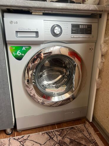 Zərərvericilərə qarşı mübarizə aparatları: Paltaryuyan maşın LG, 6 kq