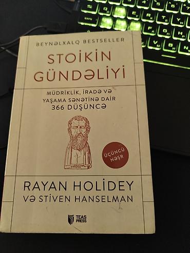 harry potter asa: “Stoi̇ki̇n Gündəliyi"Rayan Holidey və Stiven Hanselman.Kitab istifade — 1