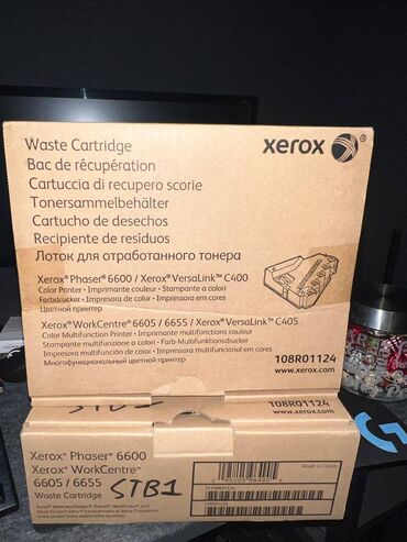 rəngli printer: Xerox 6600/6605 və Versalink C400/C405 üçün Waste Cartridge Təzə