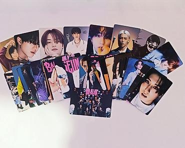 Искусство и коллекционирование: Набор коллекционных фотокарт K‑pop с участниками stray kids - — 2