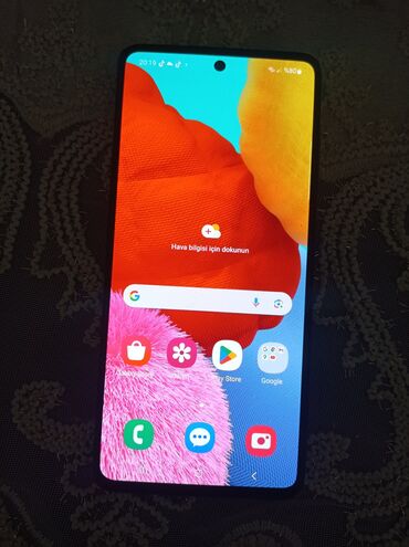 samsung galaxy a51 kabro: Samsung A51, 128 GB, rəng - Bej, Sensor