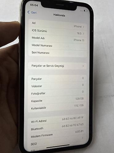ihone 11: IPhone 11, 128 GB, Ağ, Face ID — 3