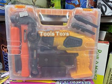 tools: Игровой набор инструментов «Tools Toys» в чемоданчике. Состав набора — 1
