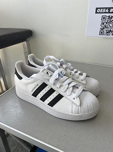 босоножки 34 размер: Мужские кроссовки, 40.5, Adidas, Новый, цвет - Белый, Самовывоз, Платная доставка — 3