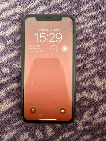 купить айфон 15 про макс в бишкеке: IPhone 11, Колдонулган, 128 ГБ, Кара, Каптама, 83 %