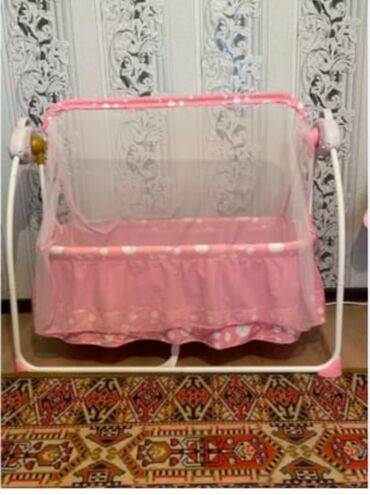 кровать для новорожденного: Колыбель Колыбель Для девочки, Б/у