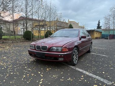 BMW: BMW 5 Series (E39) sedan - Kuzov: sedan, tünd qırmızı rəng - Ban — 3