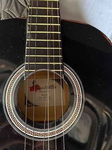 akustik gitara simi: Klassik Gitara – Castella Guitars, Model: CA-3910A - Korpus rəngi — 2