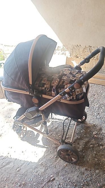 babytime коляска: Коляска, цвет - Коричневый, Б/у — 1